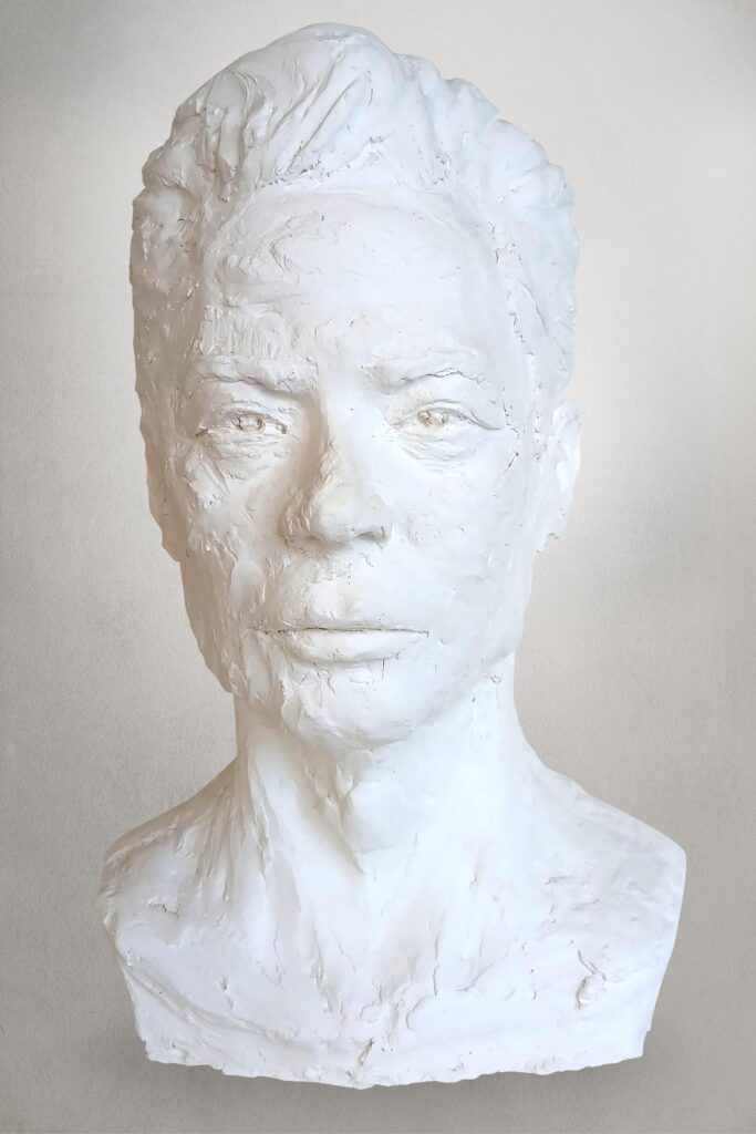 Portrait d’après modèle vivant – Tirage en plâtre